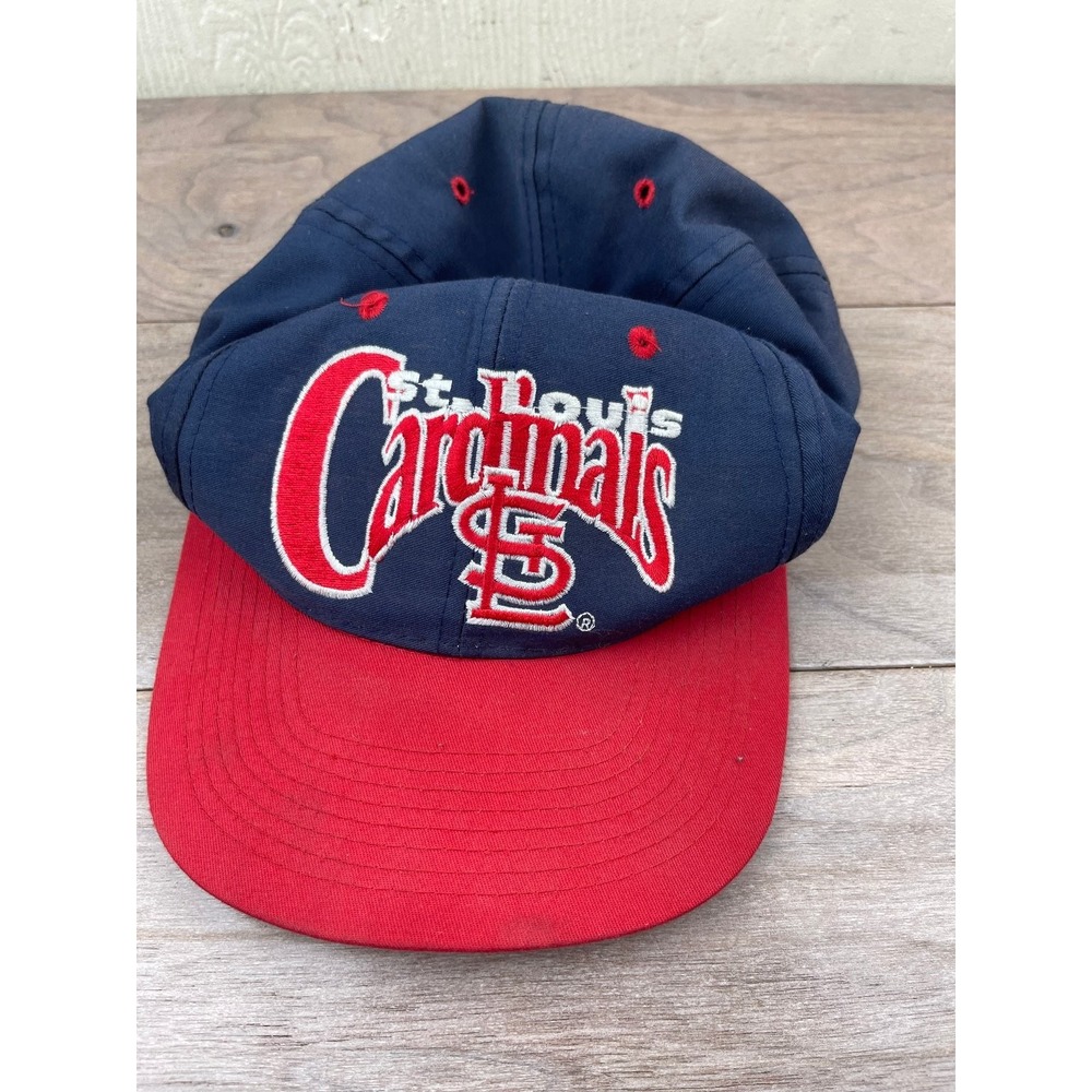 St Louis Cardinals Hat The Game Men's 7 1/8 Navy Red Vintage MLB